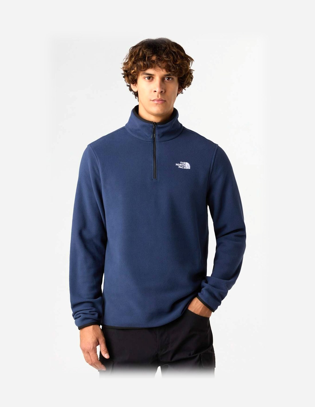 Polaire à col zippé Glacier pour homme The North Face