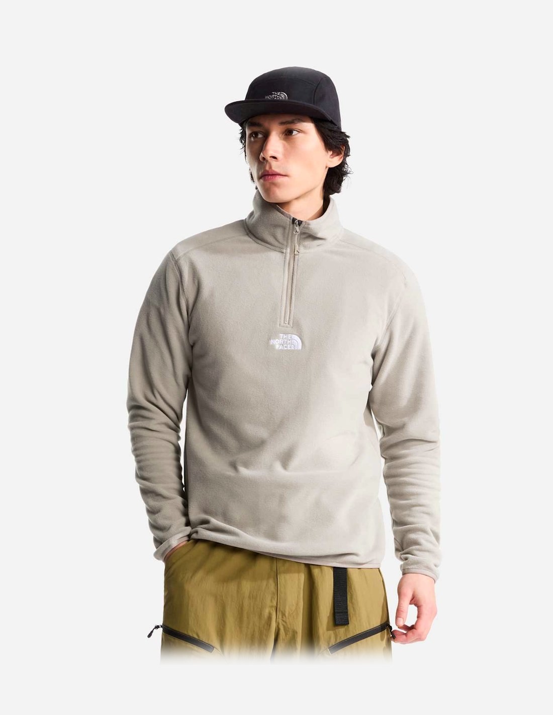 Polaire à col zippé Glacier pour homme The North Face