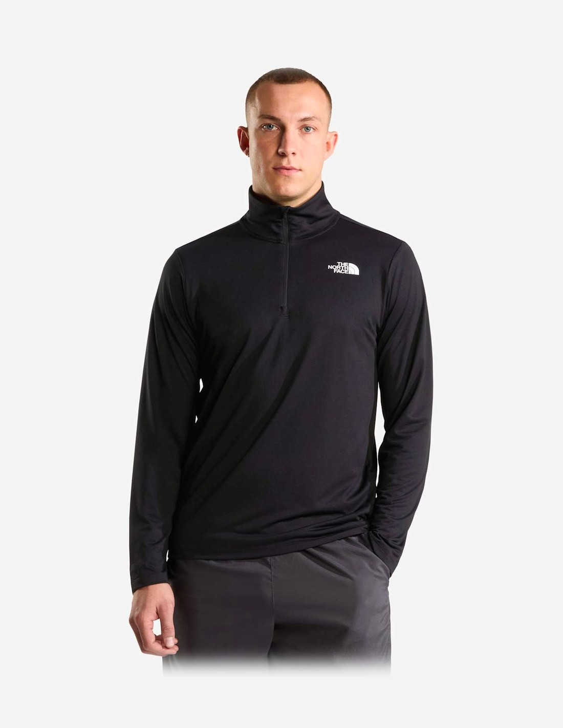T-shirt manches longues à col zippé 24/7 pour homme The North Face