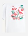 T-shirt décontracté Country Stickers Italy unisexe The North Face