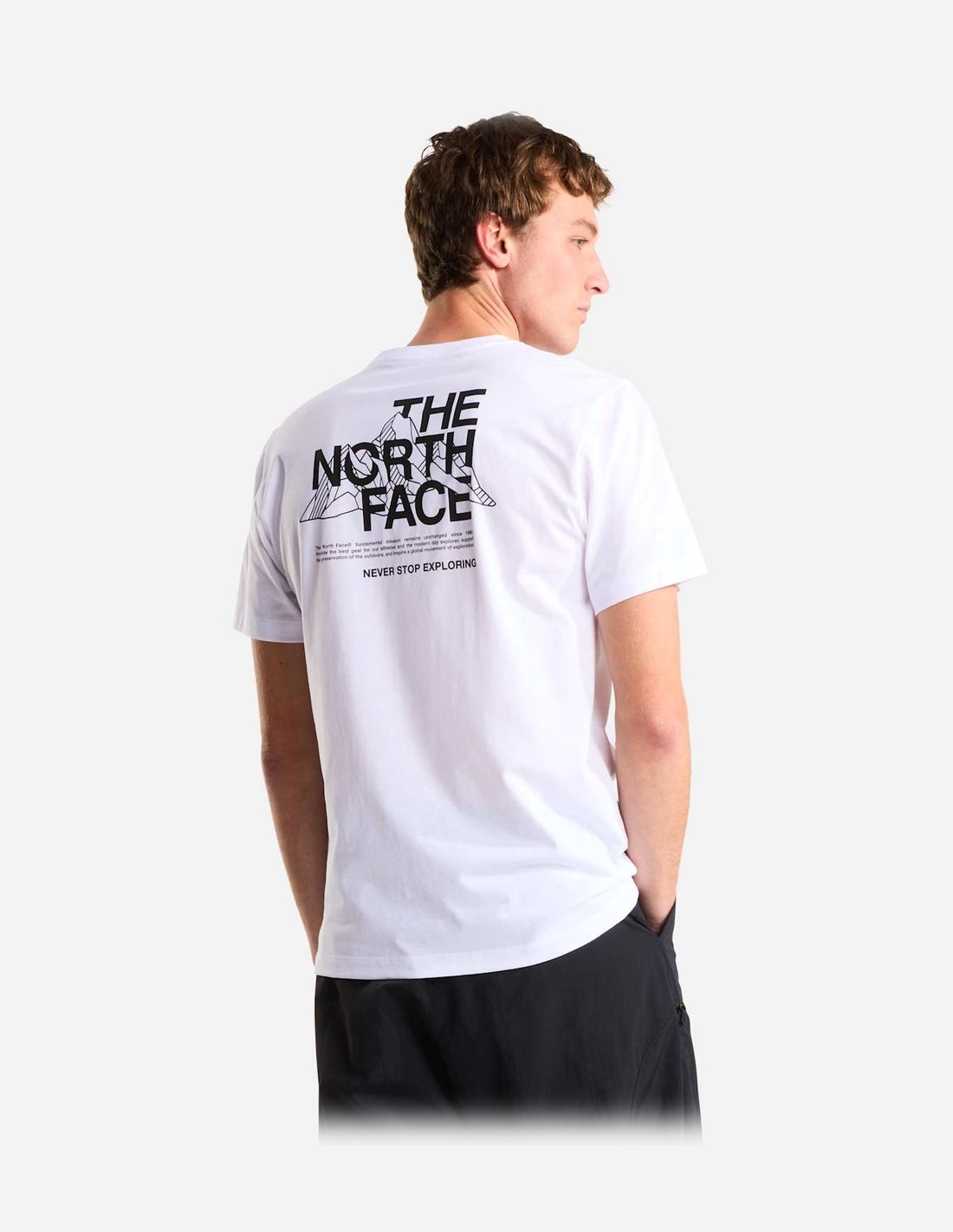 T-shirt standard Mountain Sketch Graphic pour homme The North Face