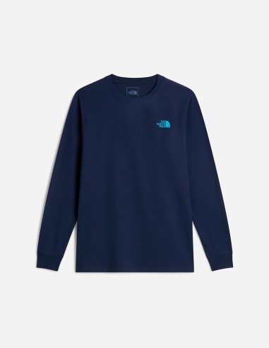 T-shirt standard manches longues Mountain Sketch Graphic pour homme The North Face