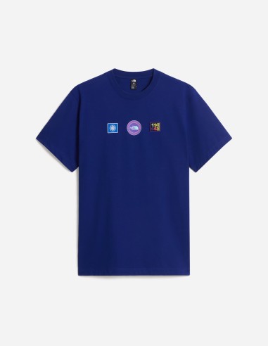 T-shirt graphique décontracté unisexe Explorer Badges The North Face