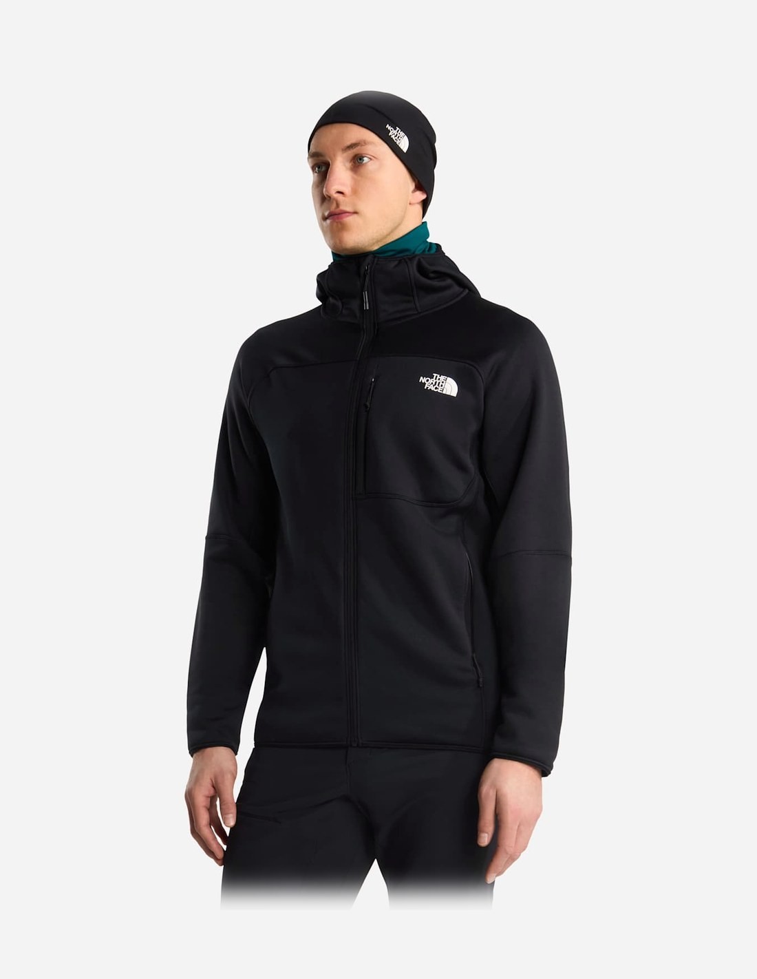 Veste à capuche en Polartec® Power Stretch™ Meteora pour homme The North Face