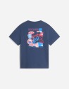 T-shirt décontracté Country Stickers UK unisexe The North Face