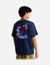 T-shirt décontracté Country Stickers UK unisexe The North Face