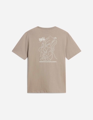 T-shirt graphique décontracté unisexe NSE Slopes The North Face
