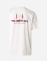 T-shirt décontracté graphique Camping unisexe The North Face