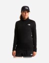 Haut slim manches longues à col zippé Flex pour femme The North Face