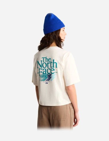 T-shirt graphique coupe boxy Retro Trail pour femme The North Face