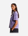 T-shirt à rayures Vista pour femme The North Face