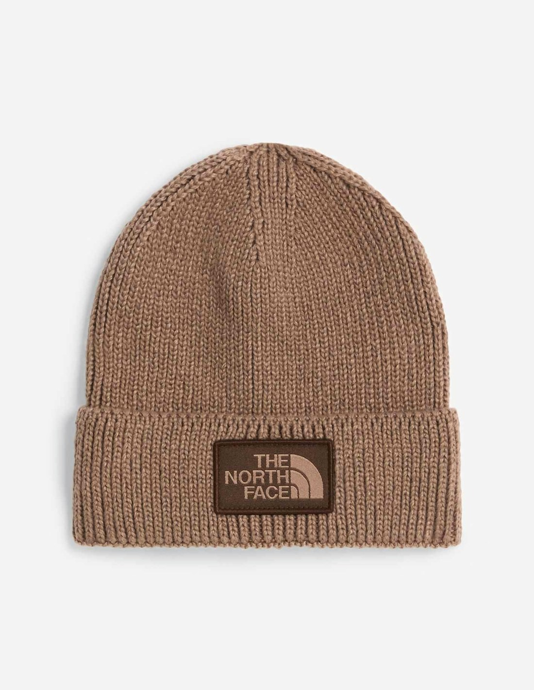 Bonnet à revers et logo carré TNF The North Face