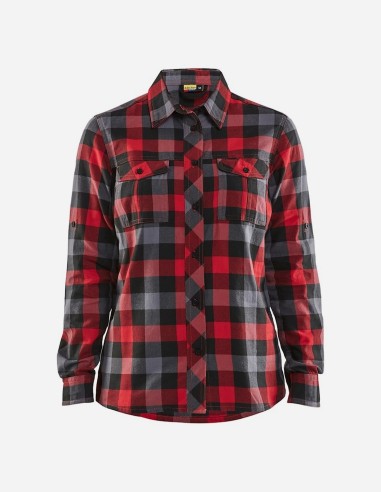 Chemise Flanelle Femme Blåkläder