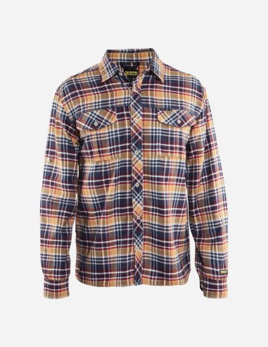 Chemise Flanelle Blåkläder