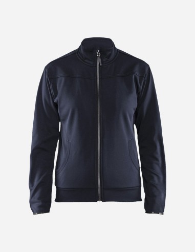 Sweat Zippé Femme Blåkläder