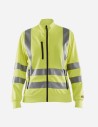 Sweat Zippé Haute-Visibilité Femme