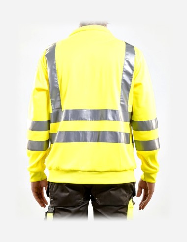 Sweat Zippé Haute-Visibilité Blåkläder
