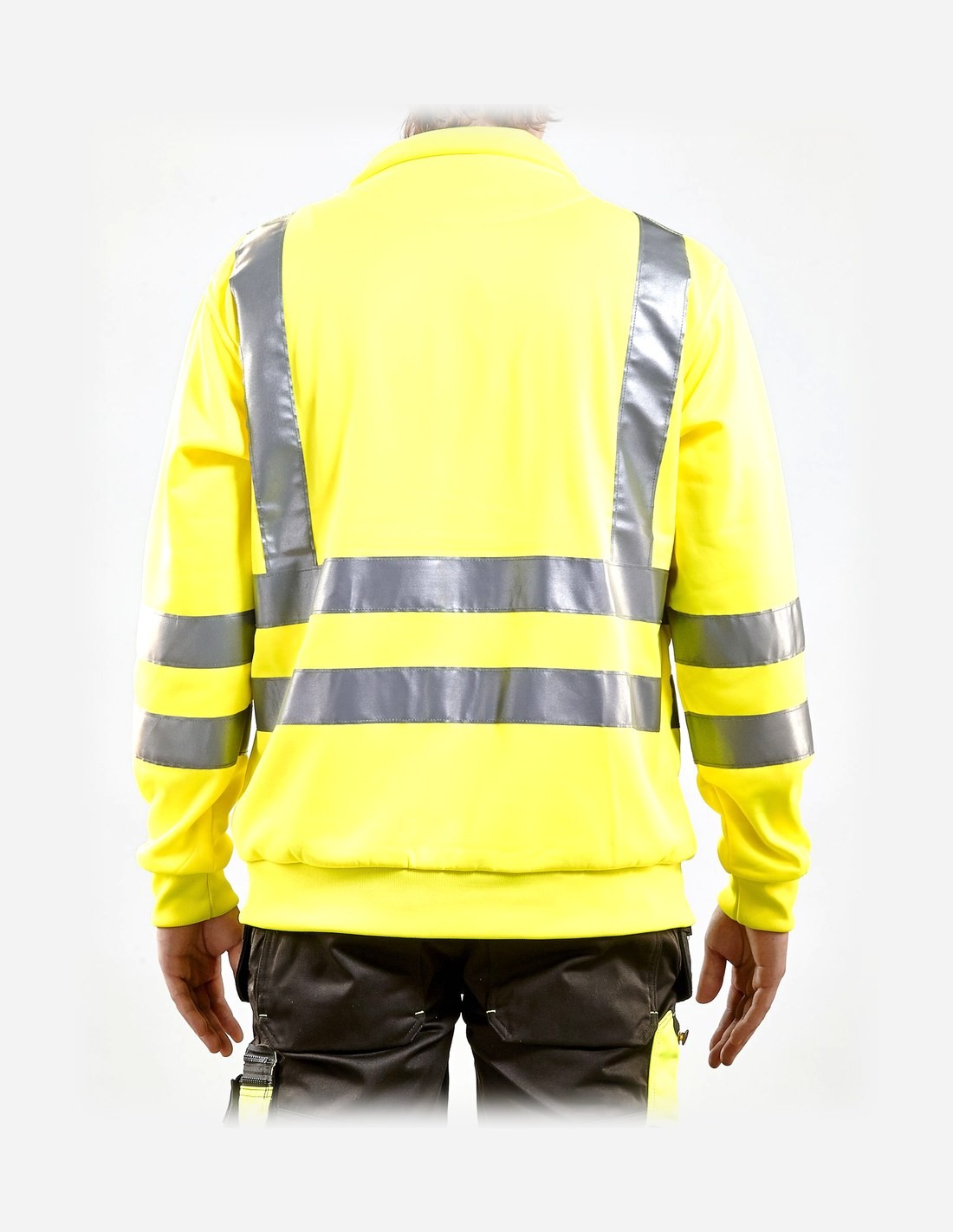 Sweat Zippé Haute-Visibilité