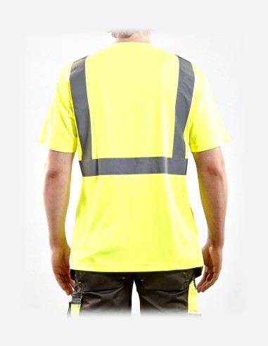 T-Shirt Haute-Visibilité Col V Blåkläder