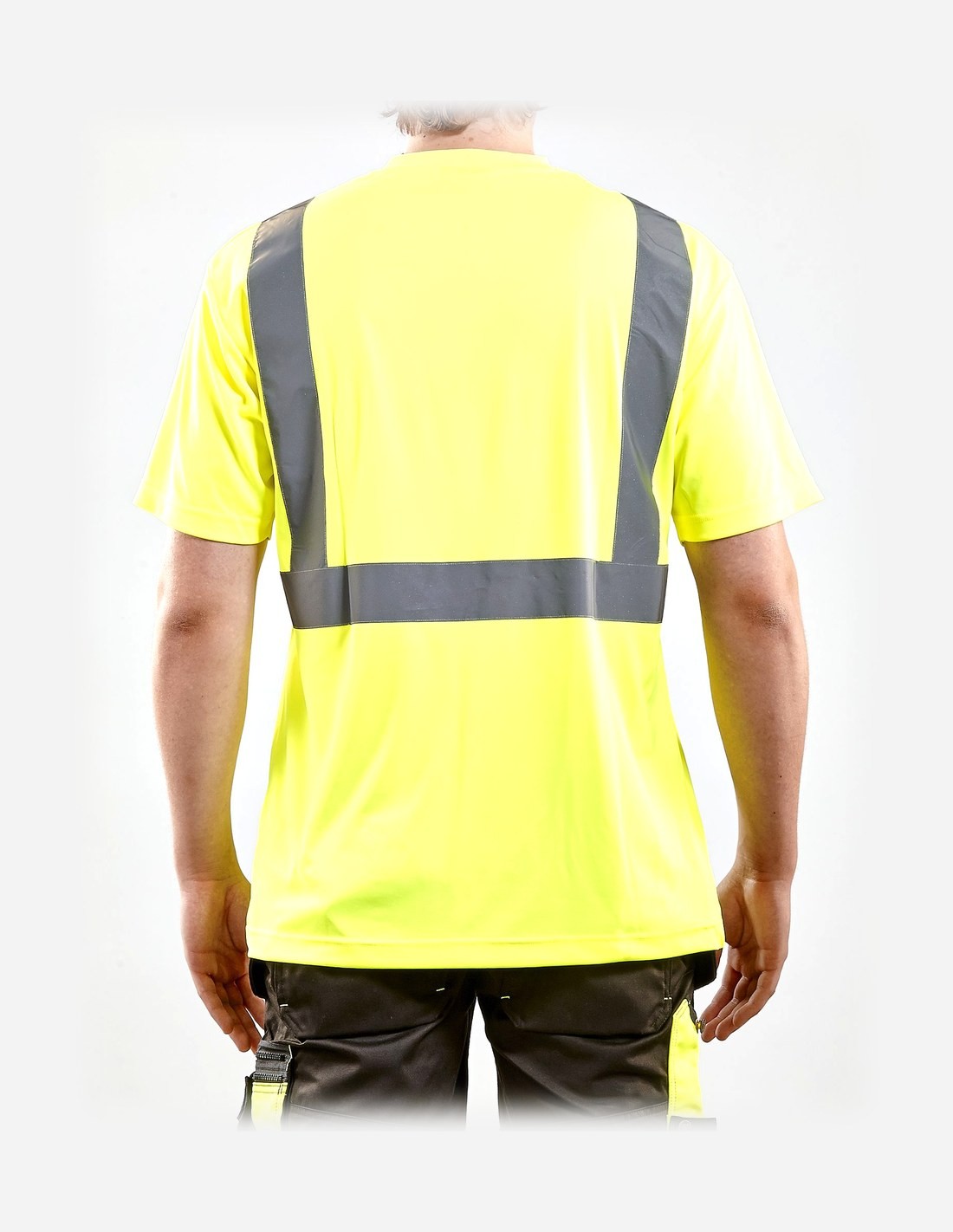 T-Shirt Haute-Visibilité Col V
