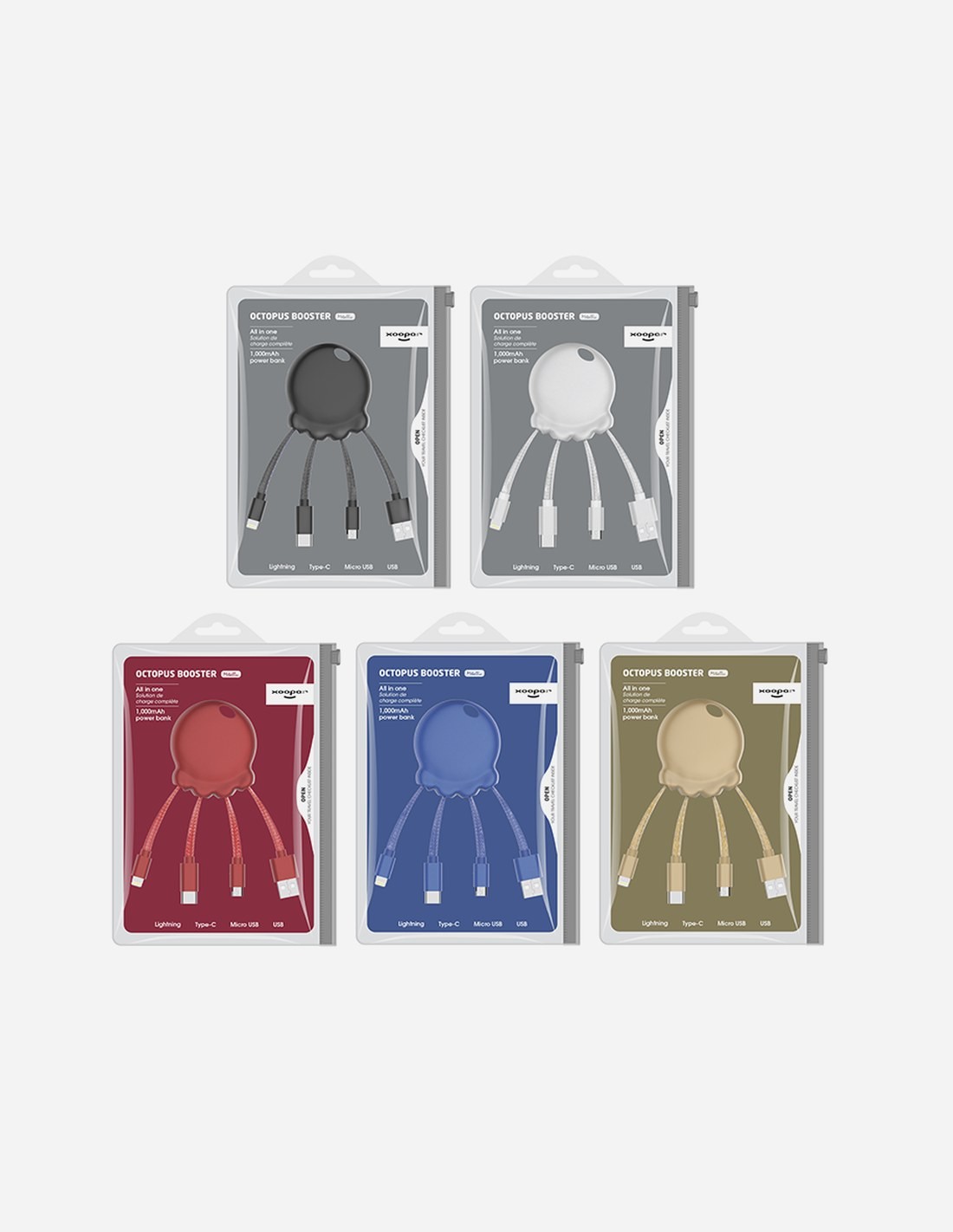 Octopus Booster Metal Xoopar