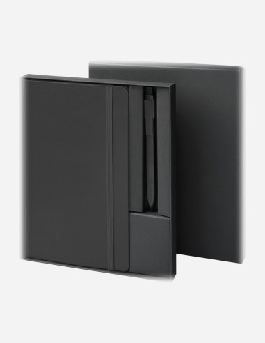 Coffret cadeau avec cahier A5 et stylo Moleskine