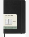 Agenda de poche hebdomadaire 12 mois Moleskine à couverture souple