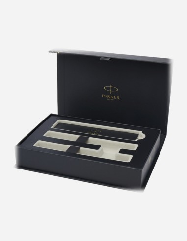 Coffret Parker IM Essentials comprenant un stylo roller et un stylo à bille - noir