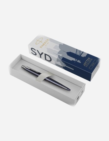 Stylo bille Parker Jotter SE Global Icons (encre bleue)