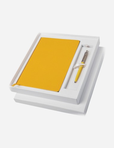 Parure-cadeau avec cahier Classic et stylo Parker